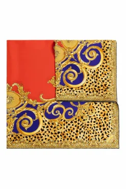 Versace MULTIKOLOR Jedwabna chusta