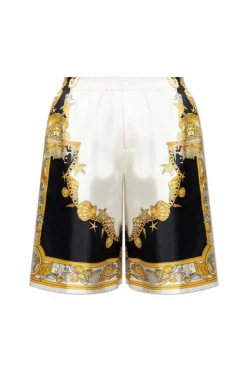 Versace MULTIKOLOR Jedwabne szorty