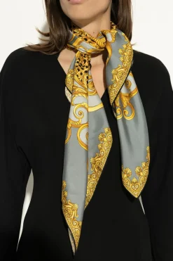 Versace MULTIKOLOR Jedwabna chusta