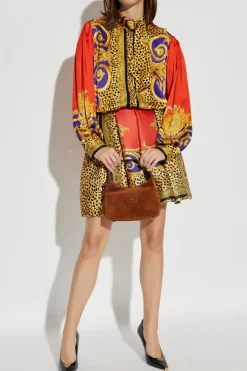Versace MULTIKOLOR Jedwabna koszula
