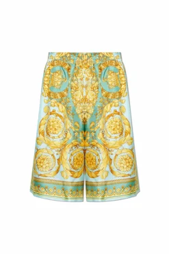 Versace MULTIKOLOR Jedwabne szorty