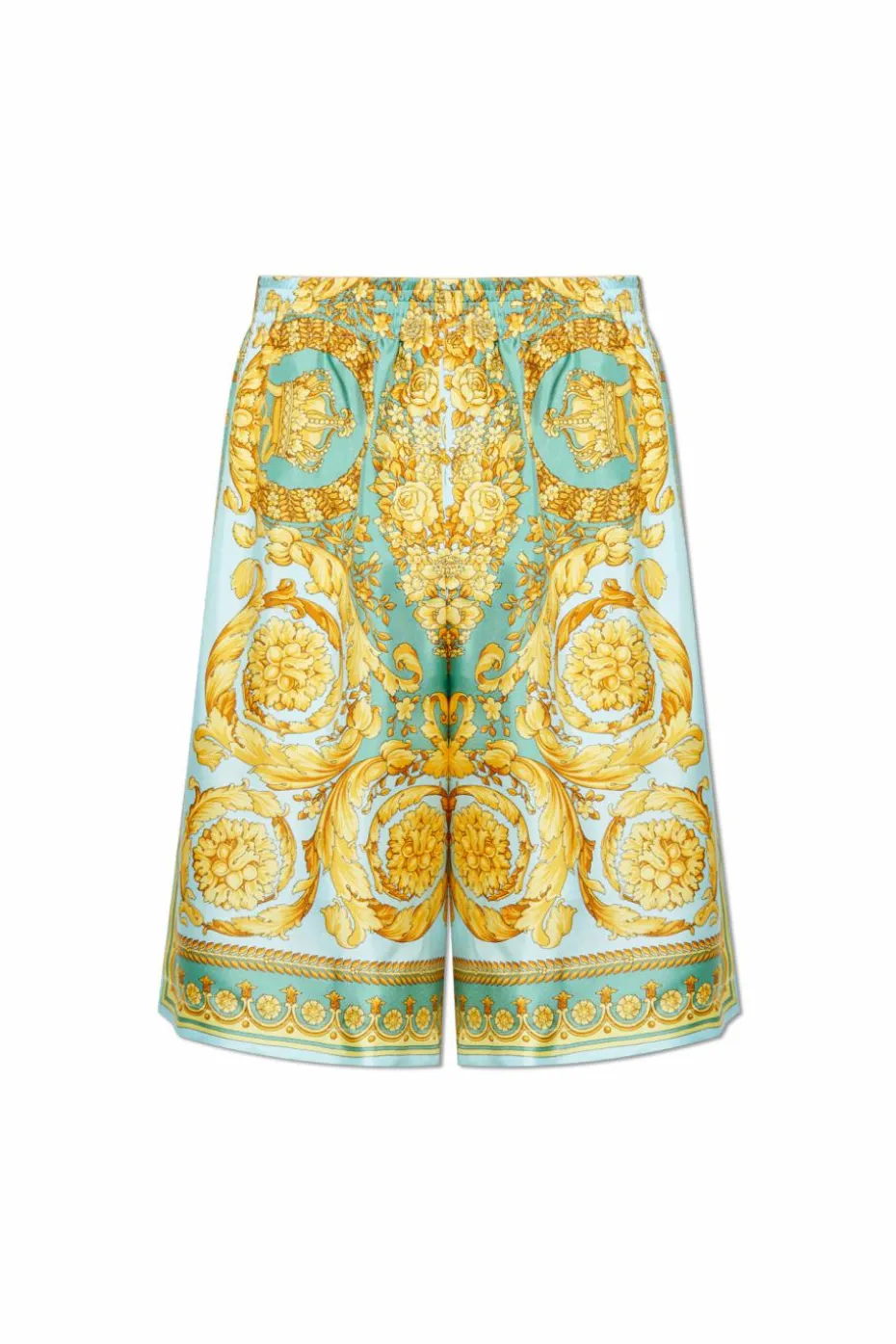 Versace MULTIKOLOR Jedwabne szorty