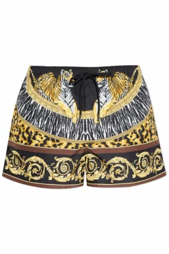 Versace MULTIKOLOR Szorty kąpielowe z nadrukiem