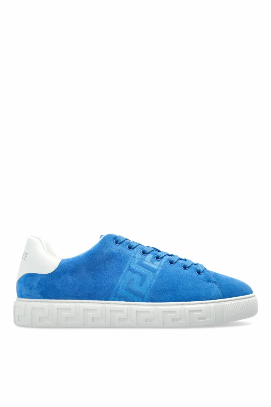 Versace NIEBIESKI Buty sportowe z logo