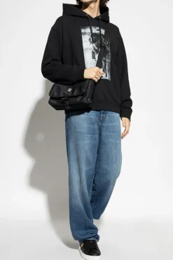 Versace NIEBIESKI Jeansy z prostymi nogawkami
