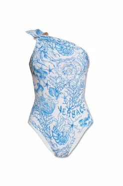 Versace NIEBIESKI Jednoczęściowy kostium kąpielowy