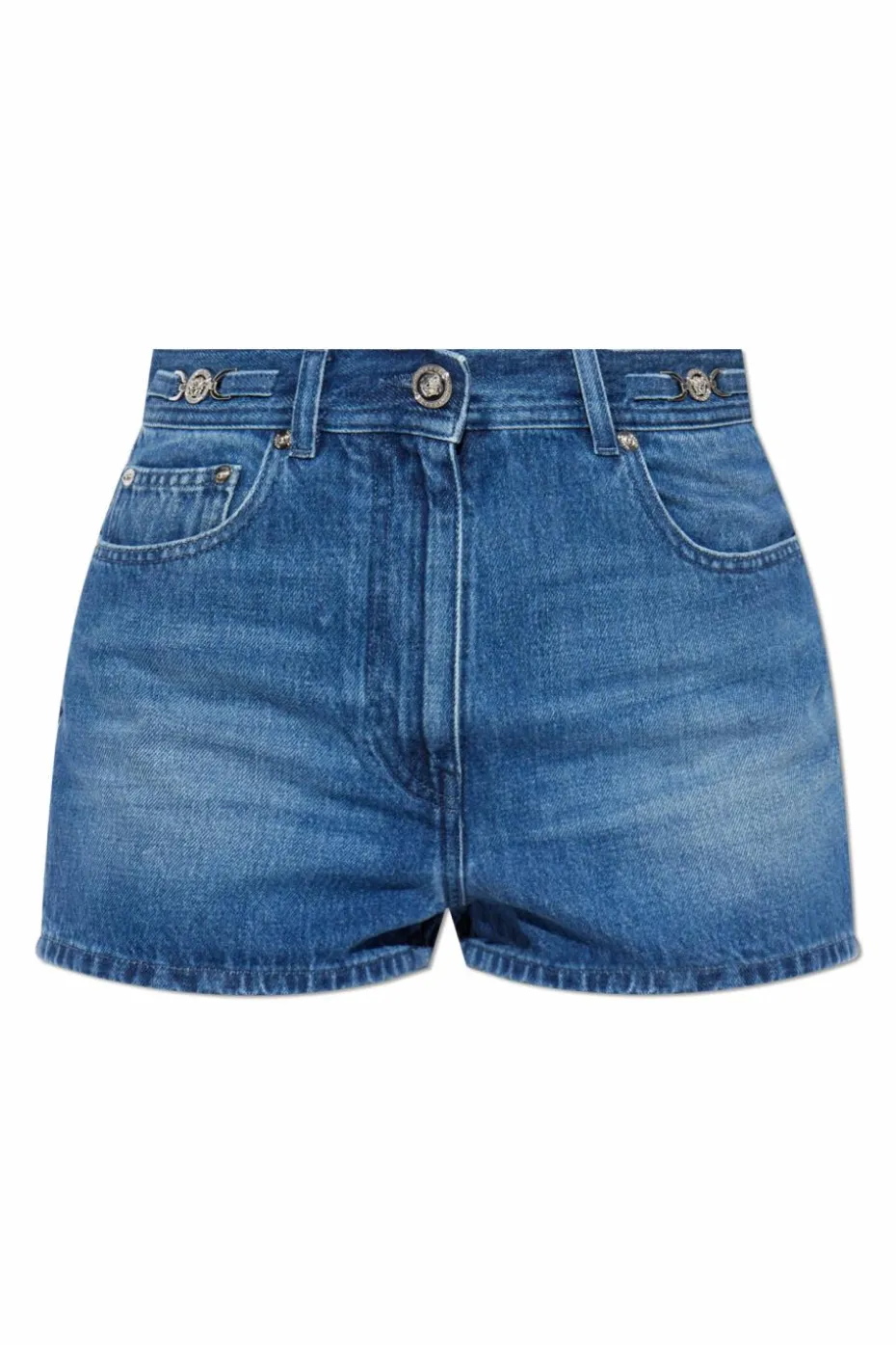 Versace NIEBIESKI Szorty jeansowe