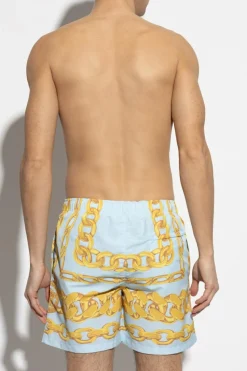 Versace NIEBIESKI Szorty kąpielowe