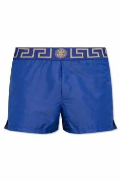 Versace NIEBIESKI Szorty kąpielowe
