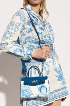 Versace NIEBIESKI Torba do ręki `Medusa `95 Small`