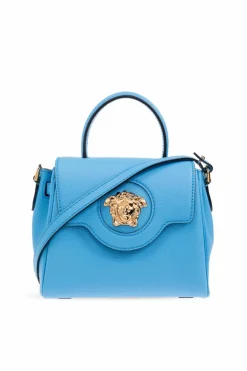 Versace NIEBIESKI Torba do ręki `La Medusa Small`