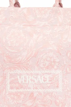Versace RÓŻOWY Torba ‘Athena’ typu ‘shopper’