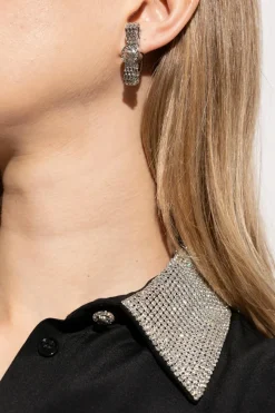 Versace SREBRNY Pojedynczy klips