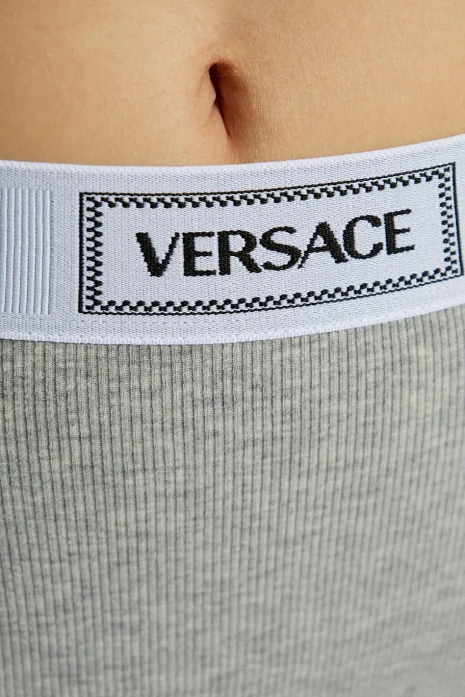 Versace SZARY Bawełniane bokserki