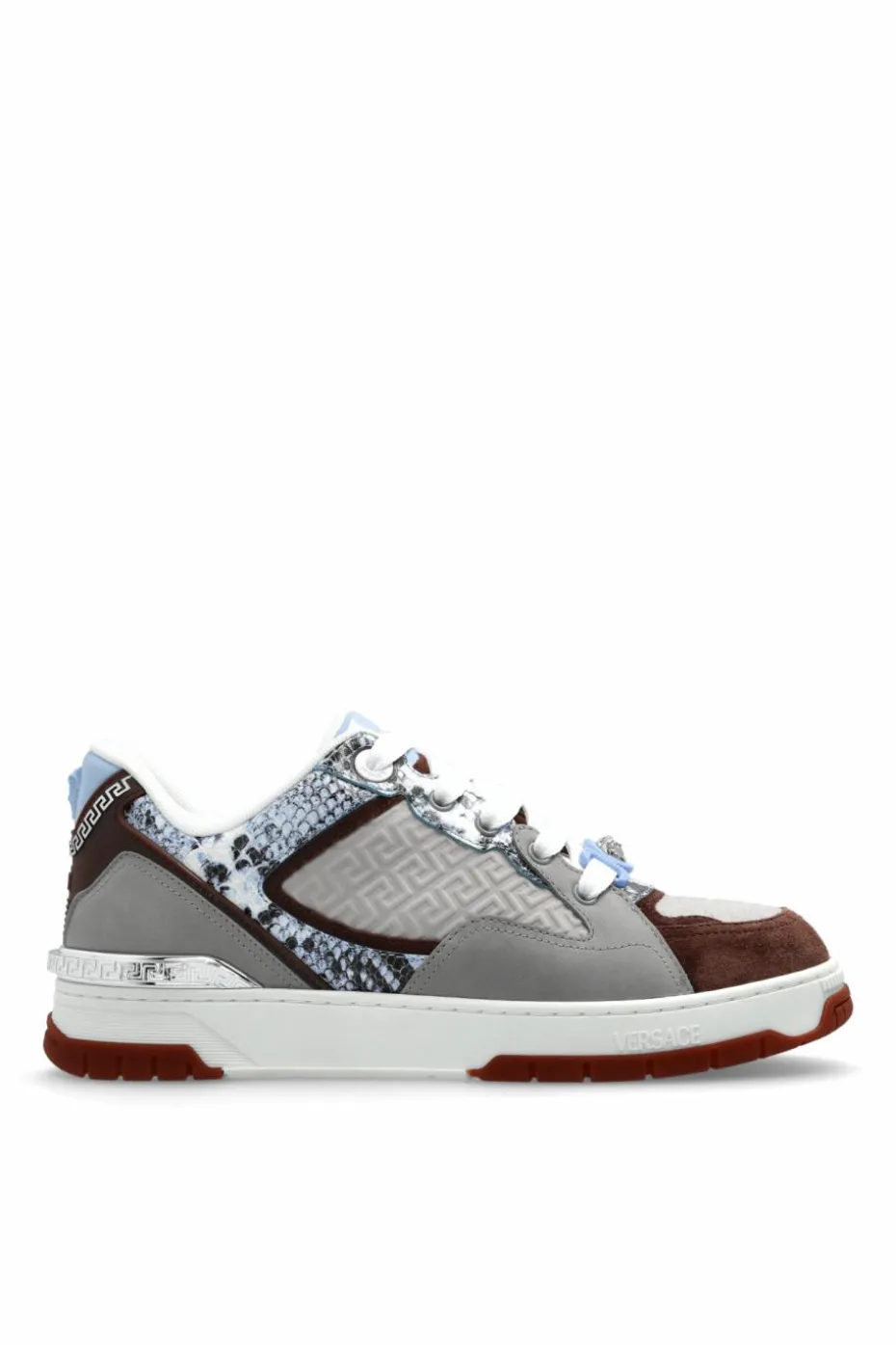 Versace SZARY Buty sportowe z logo
