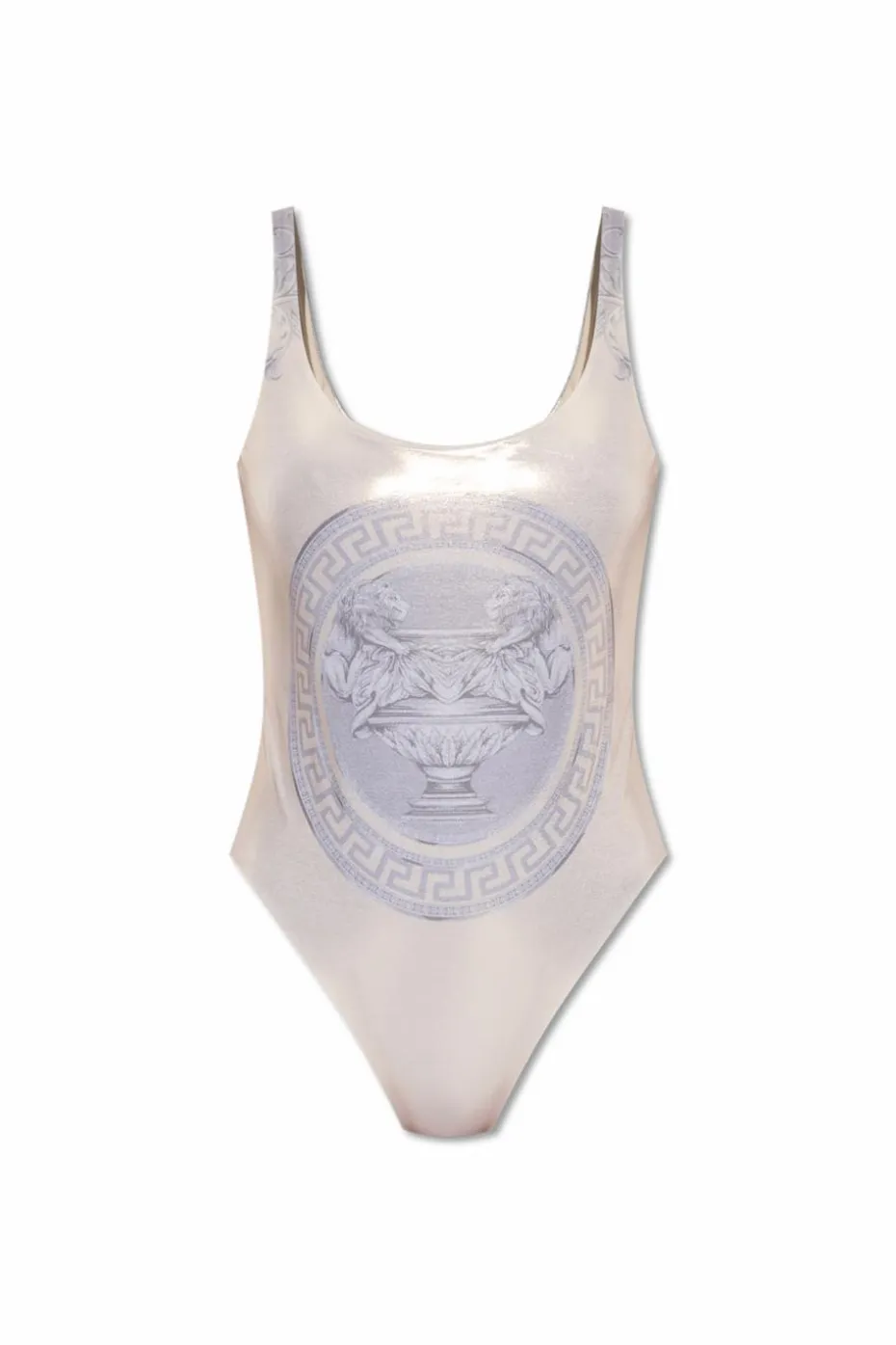 Versace SZARY Jednoczęściowy kostium kąpielowy