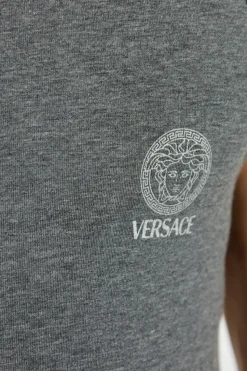 Versace SZARY Top z kolekcji ‘Underwear’