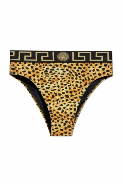 Versace ŻÓŁTY Dół od kostiumu kąpielowego