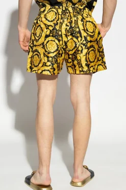 Versace ŻÓŁTY Dół od piżamy