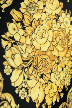 Versace ŻÓŁTY Jednoczęściowy kostium kąpielowy