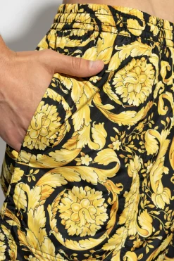 Versace ŻÓŁTY Szorty kąpielowe