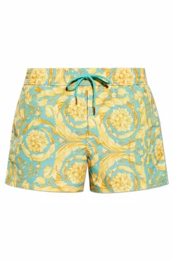 Versace ZIELONY Szorty kąpielowe