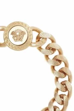 Versace ZŁOTY Bransoleta z motywem głowy Meduzy