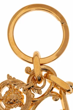 Versace ZŁOTY Brelok z zawieszkami