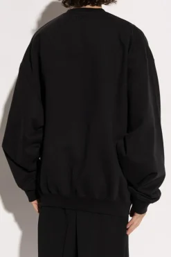 VETEMENTS CZARNY Bluza z nadrukiem
