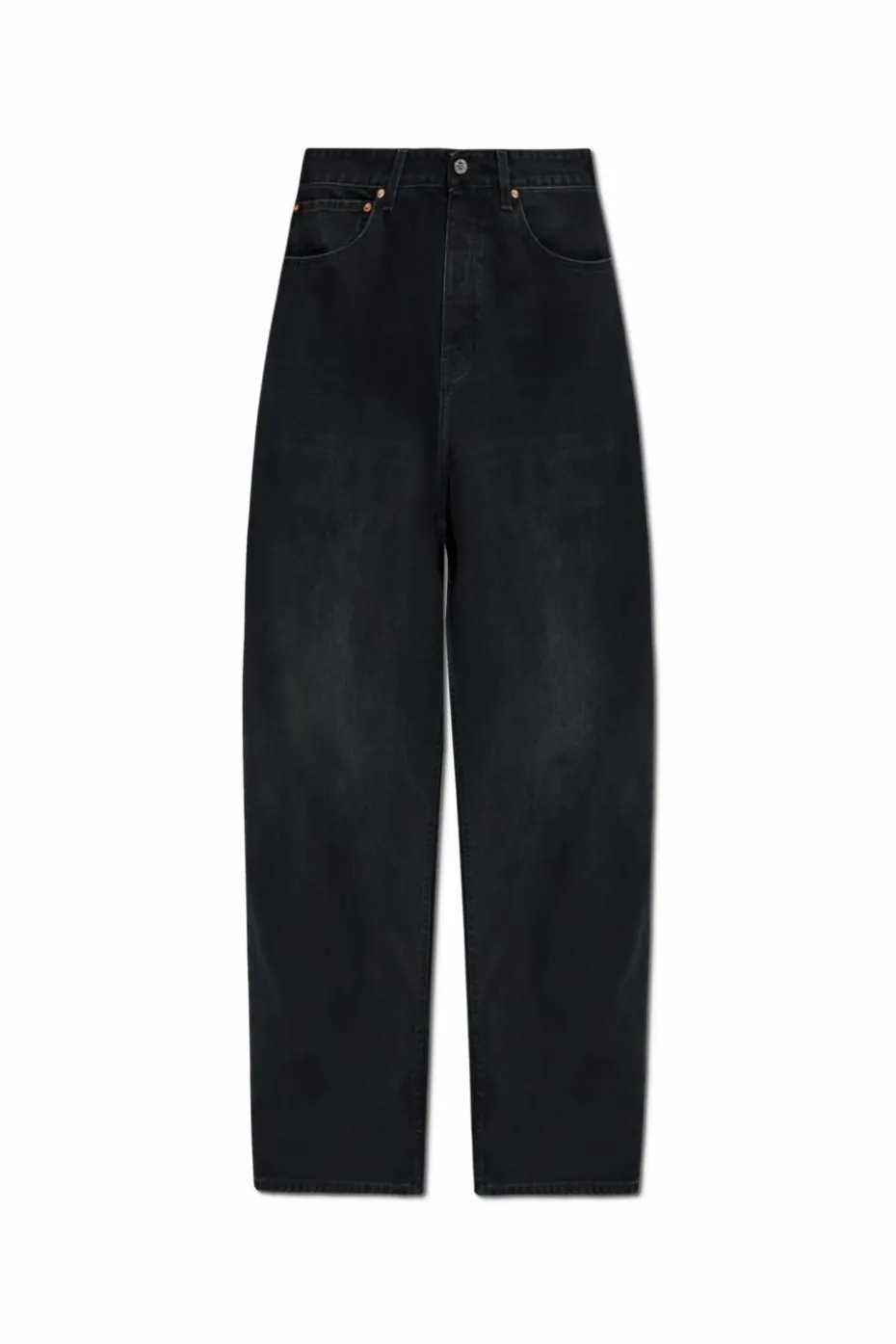 VETEMENTS CZARNY Jeansy z logo