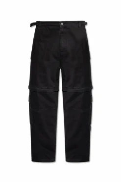 VETEMENTS CZARNY Jeansy z kieszeniami