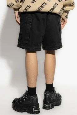 VETEMENTS CZARNY Jeansy z kieszeniami