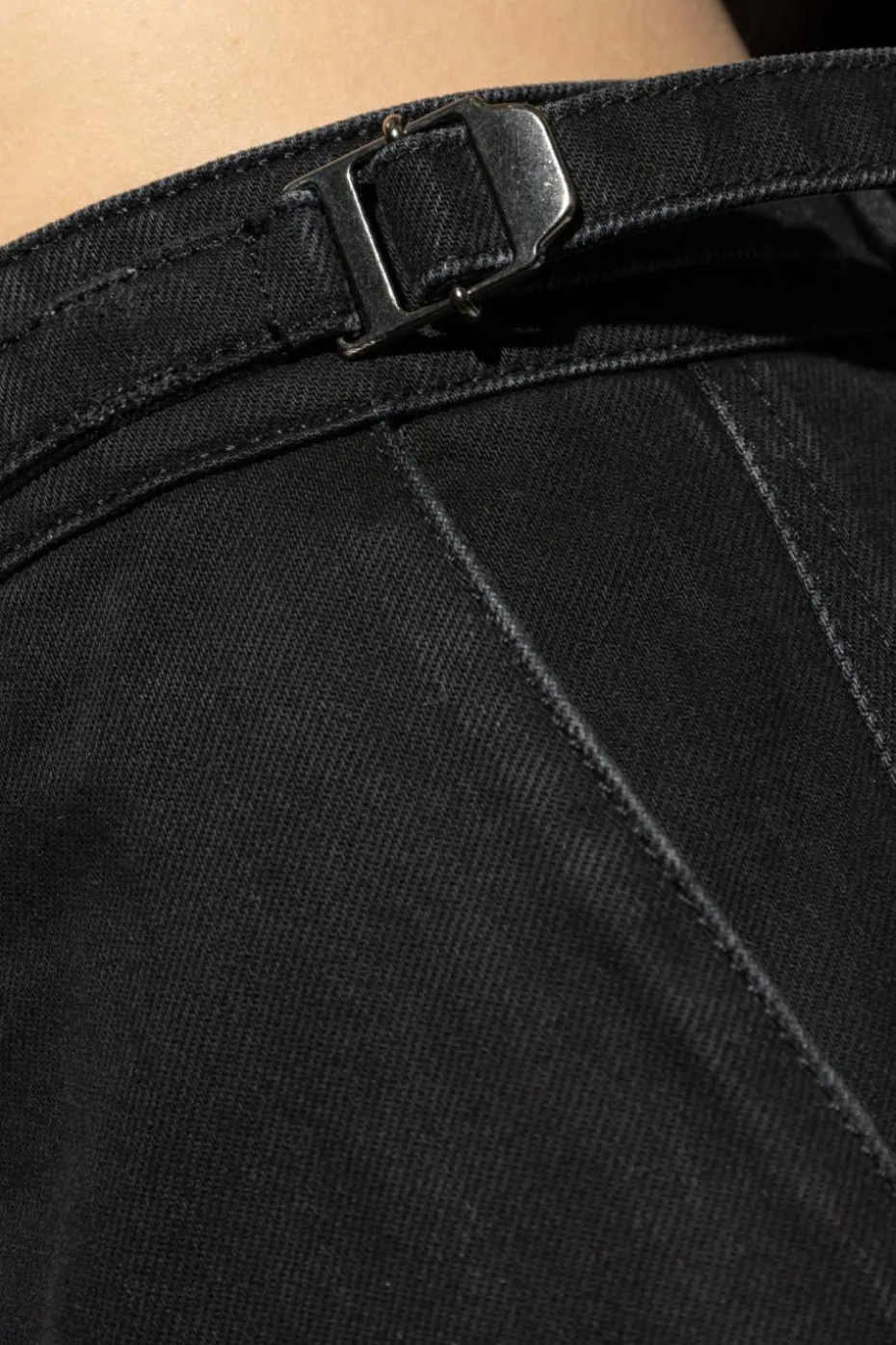 VETEMENTS CZARNY Jeansy z kieszeniami