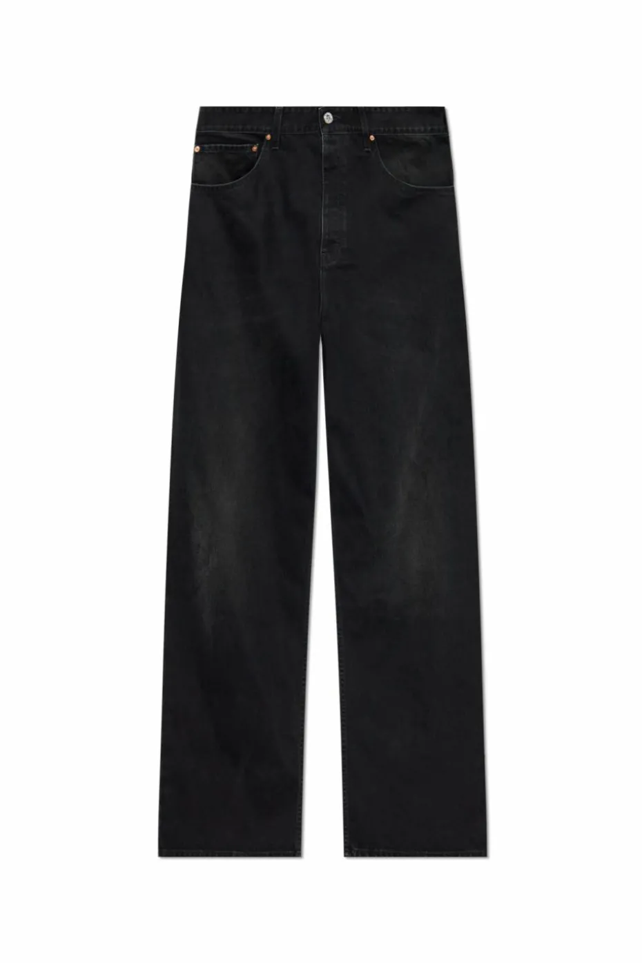 VETEMENTS CZARNY Jeansy z logo