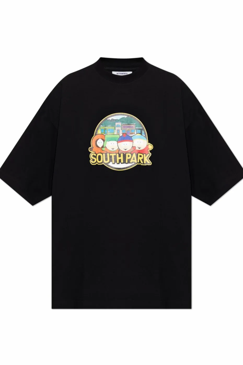 VETEMENTS CZARNY VETEMENTS X SOUTH PARK