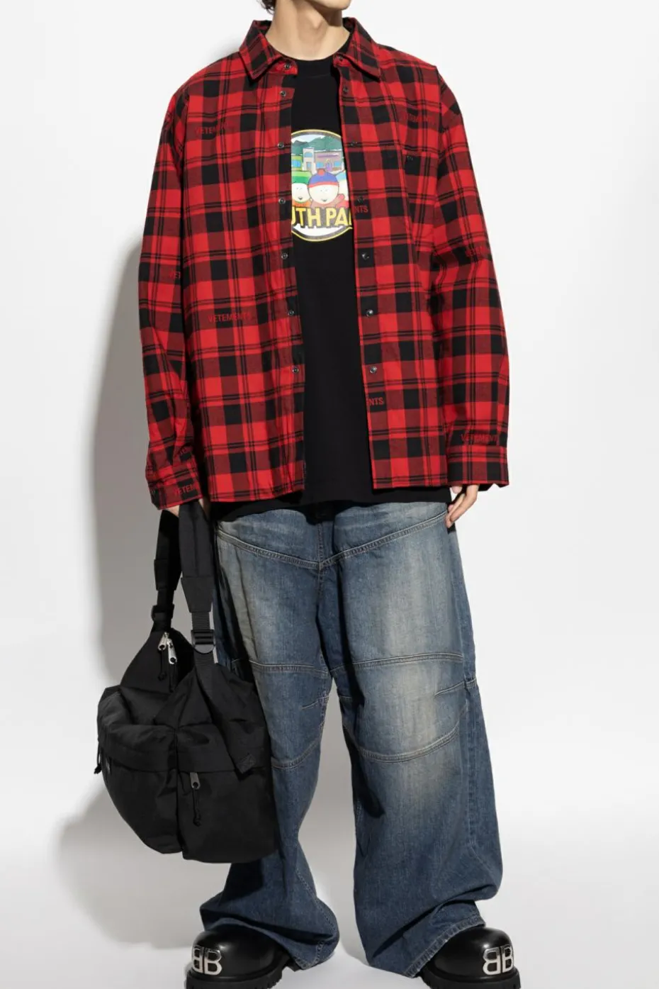 VETEMENTS CZARNY VETEMENTS X SOUTH PARK