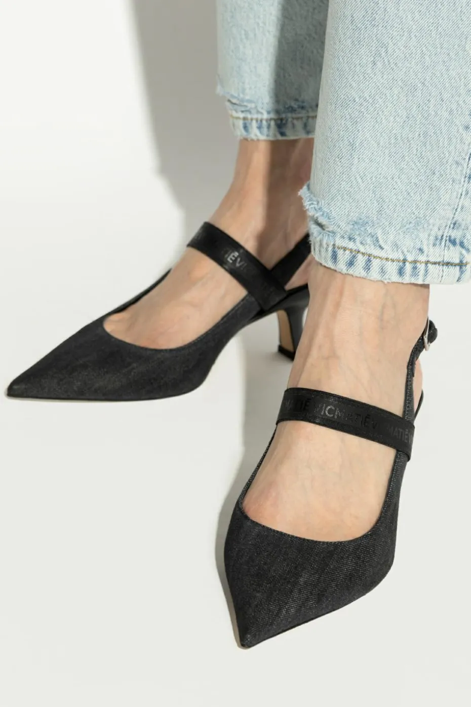 Vic Matie CZARNY Buty na obcasie