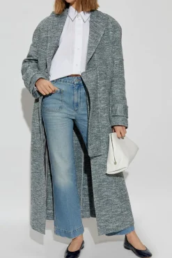 Victoria Beckham NIEBIESKI Jesny z kieszeniami