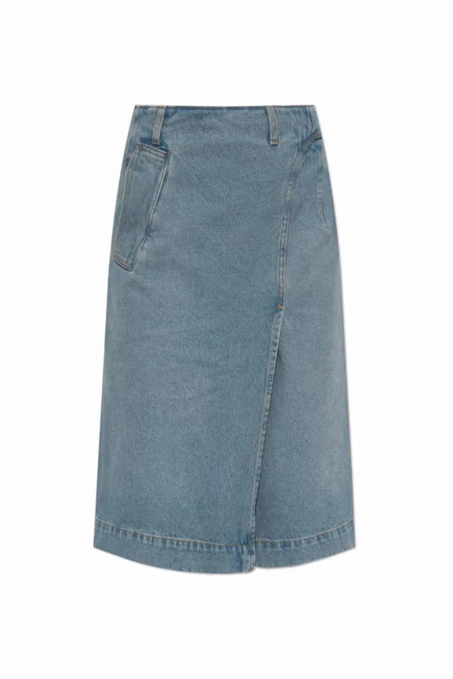 Victoria Beckham NIEBIESKI Jeansowa spódnica