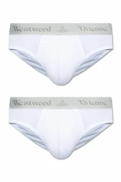 Vivienne Westwood BIAŁY Dwupak slipów