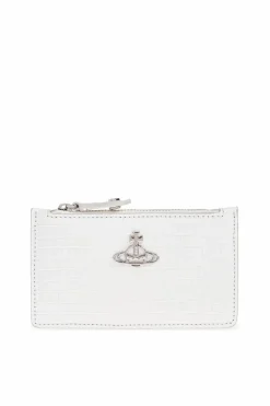 Vivienne Westwood BIAŁY Etui na karty z logo