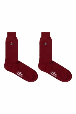 Vivienne Westwood BORDO Skarpetki z logo