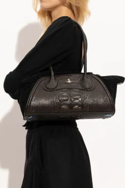 Vivienne Westwood BRĄZOWY Torba na ramię `Shirley`