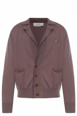 Vivienne Westwood BRĄZOWY Sweter z logo