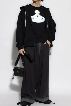Vivienne Westwood CZARNY Bluza z logo