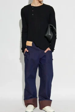Vivienne Westwood CZARNY Sweter z domieszką kaszmiru