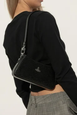 Vivienne Westwood CZARNY Torba na ramię `Tasha`
