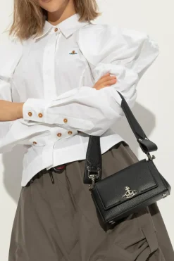 Vivienne Westwood CZARNY Torba na ramię z logo