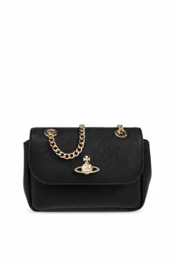 Vivienne Westwood CZARNY Torba na ramię z logo