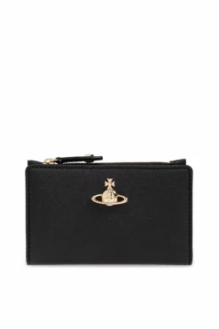 Vivienne Westwood CZARNY Portfel z logo